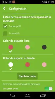 Memory Optimizer HD captura 1