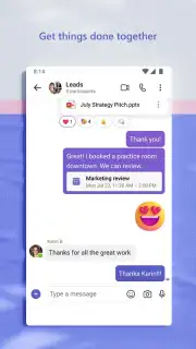 Microsoft Teams captura 8