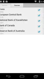 Daily Currency Rates captura 4