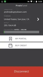 Private Tunnel VPN captura 6