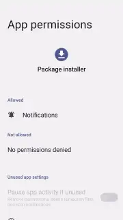Package installer Google captura 4