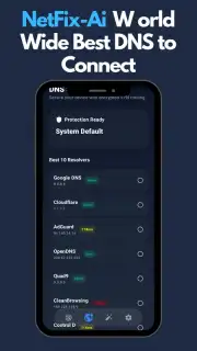 NetFix-Ai: Smart DNS Changer captura 2
