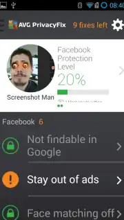 AVG Privacy Fix captura 3