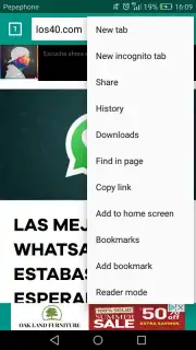 Noura Browser captura 1