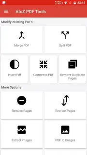 AtoZ PDF Tools captura 2