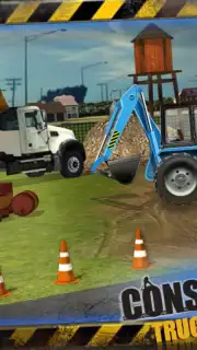 Construction Trucker 3D Sim captura 11