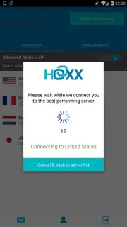 Hoxx VPN captura 1