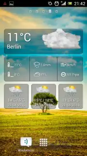 Cute Weather Widget captura 5