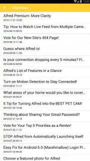 AlfredCamera Home Security captura 3
