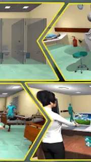 Scary Doctor 3D Pranks Fun captura 1