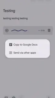 Google Keep captura 11