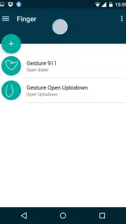 Finger Gesture Launcher captura 1