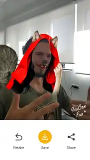 YouCam Fun captura 12