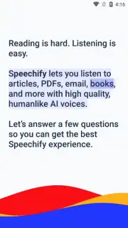 Speechify captura 8