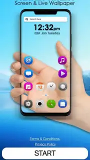 Transparent Screen & Live Wallpaper captura 1