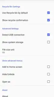 Cx File Explorer captura 2