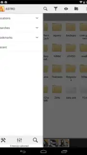 ASTRO File Manager captura 5