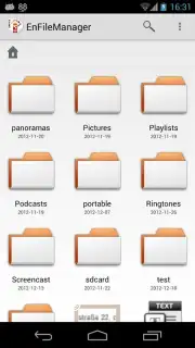 EnFile Manager captura 6