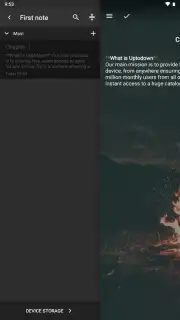 Writer Lite captura 7