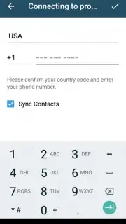 Via Messenger - Unofficial Telegram App captura 3