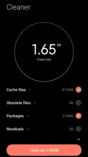 Xiaomi Cleaner captura 1