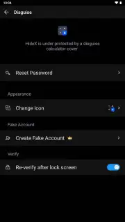 Calculator Lock - Video Lock & Photo Vault – HideX captura 5