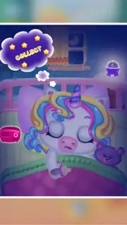 Newborn unicorn care game captura 2