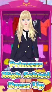 Princess High School Dress Up captura 5