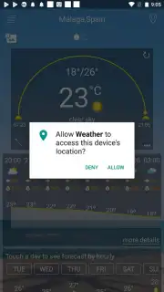 Weather Forecast captura 3