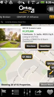 CENTURY 21 Real Estate Mobile captura 4