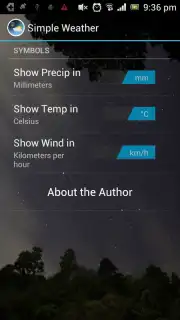 Cute Weather captura 1