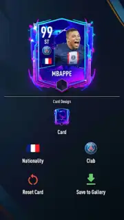 FC 24 Mobile Card Creator captura 5