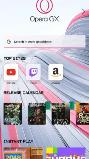 Opera GX captura 7