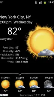 Palmary Weather captura 7