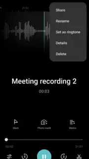 ColorOS Recorder captura 7