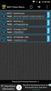 FREE WiFi Password Recovery captura 5