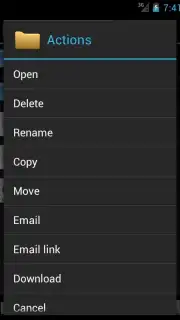 WebDAV Nav Lite captura 1