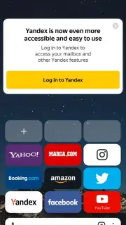 Yandex Browser captura 5