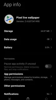Pixel Live Wallpaper captura 3