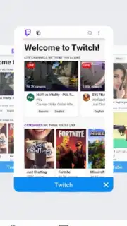 Bro Browser captura 1