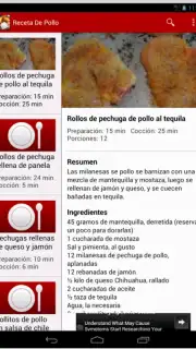 Receta De Pollo captura 1