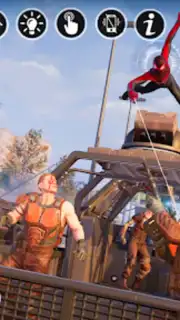 Black Spider Super hero Games captura 1