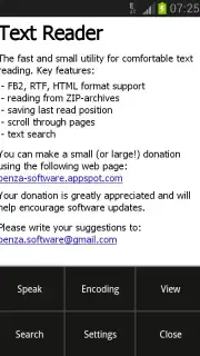 Text Reader captura 7