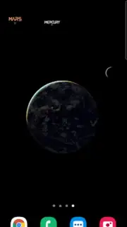 Earth Planet 3D live wallpaper captura 6