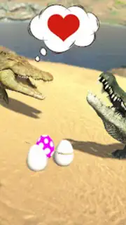 Wild Crocodile Family Sim Game captura 4