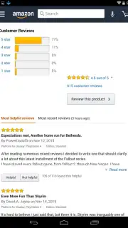 Amazon for Tablets captura 2