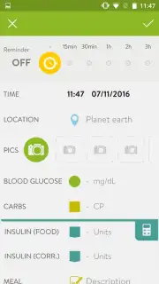 mySugr Diabetes Logbook captura 5
