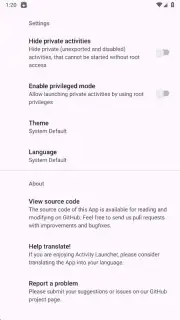 Activity Launcher captura 6