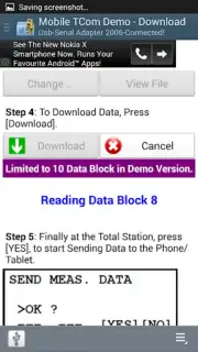 Mobile TCom Demo captura 10