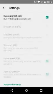 VPN Shield captura 1